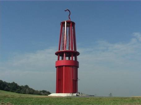 Moers : Halde Rheinpreussen, Grubenlampe 